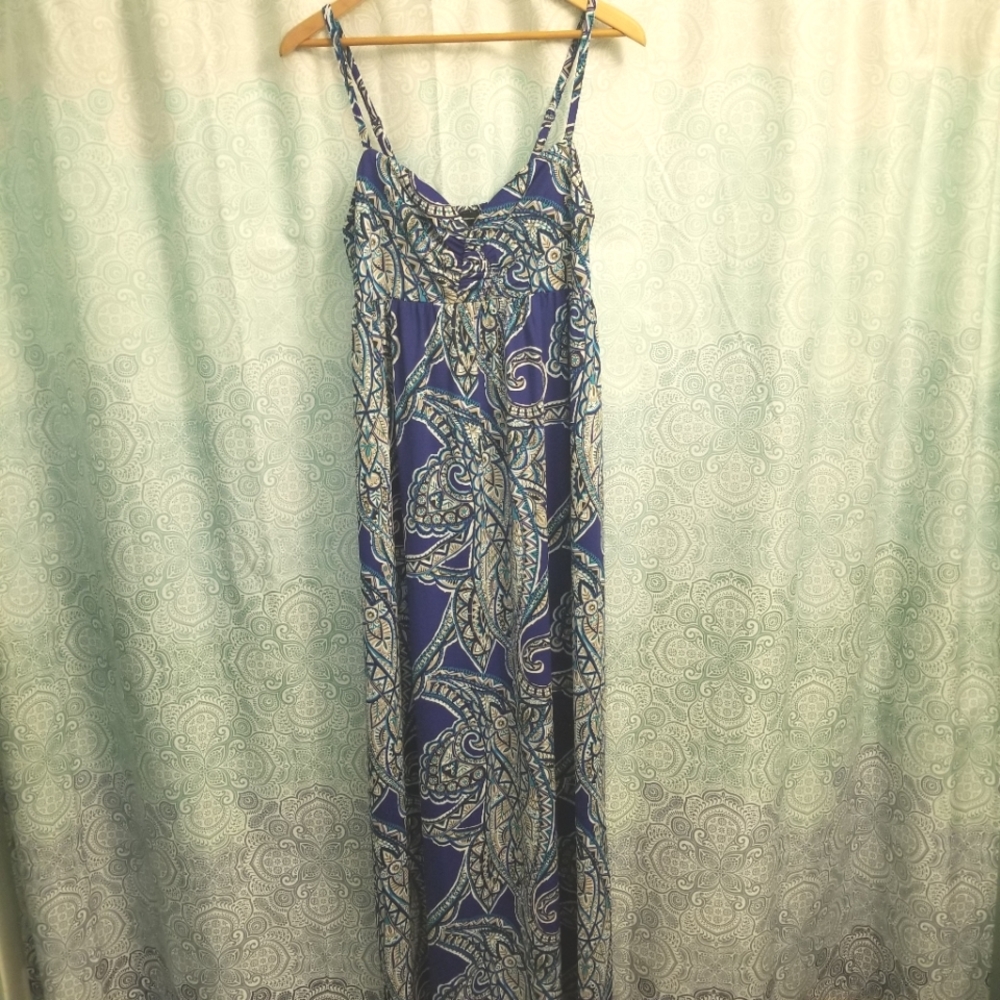 INC International Concepts Paisley Maxi Dress